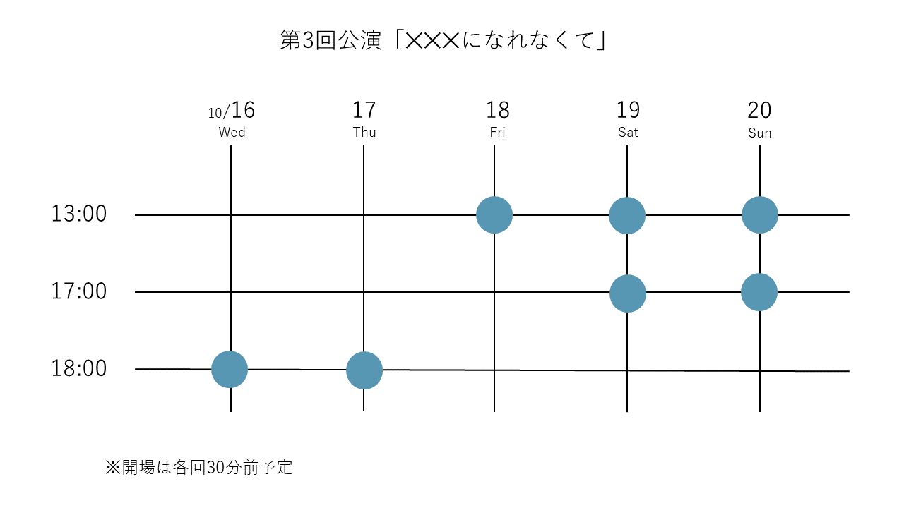 スケジュール